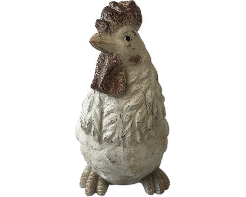 Dekorative Hühnerfigur für den Garten