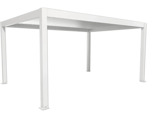 Weiße Aluminium Pergola für den Garten