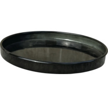 Schwarze Pflanzschale