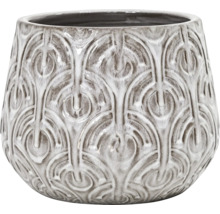Keramik Blumentopf mit Muster