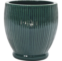 Blumentopf mit gerippter Oberfläche