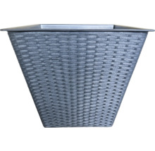 Blumenkübel in Rattanoptik