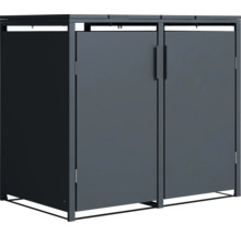 Mülltonnenbox mit zwei Türen zur Mülltonnenaufbewahrung