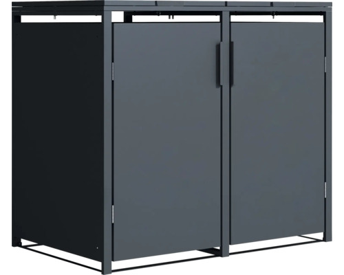 Mülltonnenbox mit zwei Türen zur Mülltonnenaufbewahrung