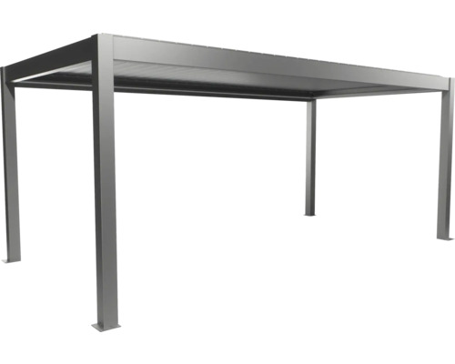 Freistehende graue Pergola für den Außenbereich