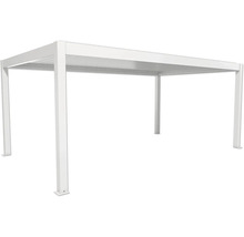 Freistehende weiße Pergola