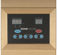 HOME DELUXE Steuergerät für Sauna mit Temperatur- und Zeitanzeige