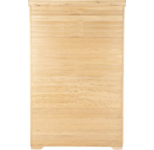 Holzschrank mit horizontalen Paneelen