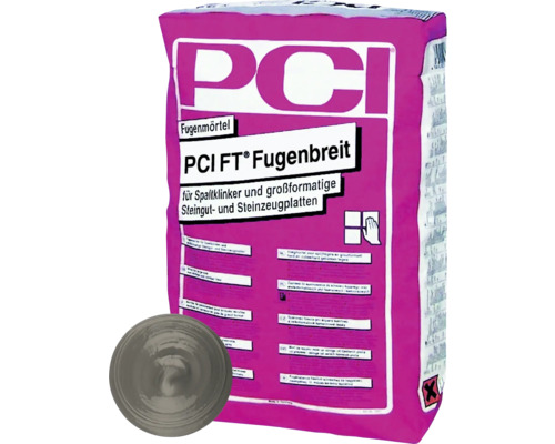 PCI Fugenmörtel Fugenbreit für Spaltklinker und großformatige Steinzeugplatten im Sack