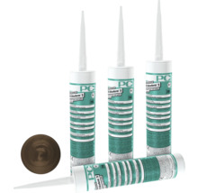 Mehrere Kartuschen PCI Silcoferm S Dichtstoff mit einer Farbdarstellung