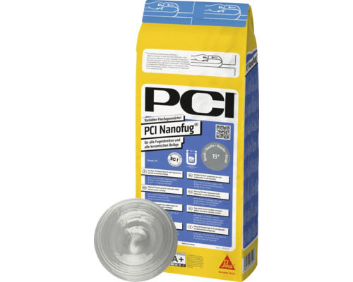 PCI Nanofug® Variabler Flexfugenmörtel für Steingut- und Steinzeugbeläge topas 4 kg PCI Nanofug Flexfugenmörtel Sack