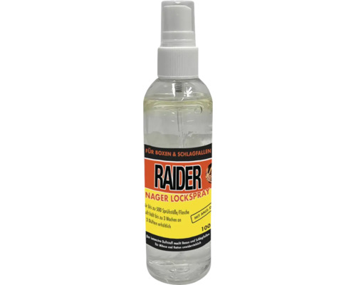 Raider Nagetier Lockspray in einer Sprühflasche