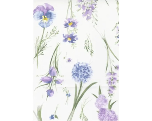 Serviette mit Blumenmuster