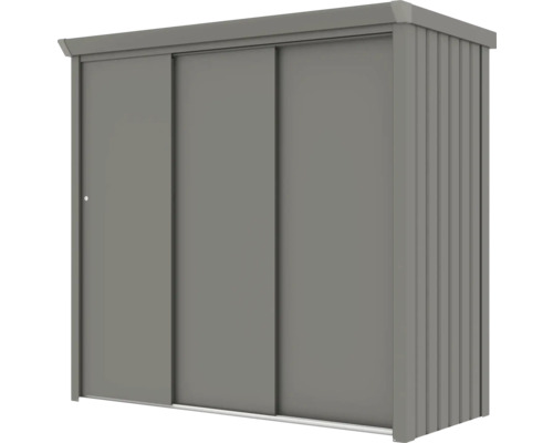 Metall Gerätehaus mit Schiebetüren