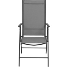 Gartenstuhl mit Armlehnen und Textilbespannung