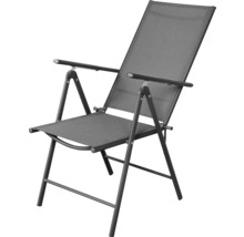 Verstellbarer Gartenstuhl mit Armlehnen