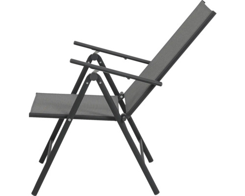 Klappbarer Gartenstuhl mit Armlehnen