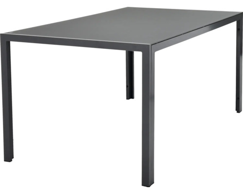 Rechteckiger Gartentisch mit Tischplatte