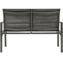 Gartenbank mit Textilbespannung