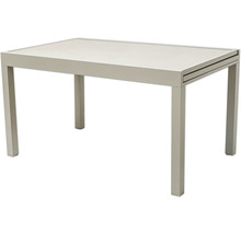 Rechteckiger Tisch mit vier Beinen