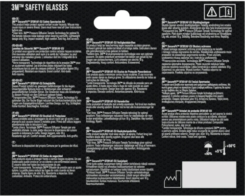 Informationen zu 3M Schutzbrillen SecureFit SF201AF-EU