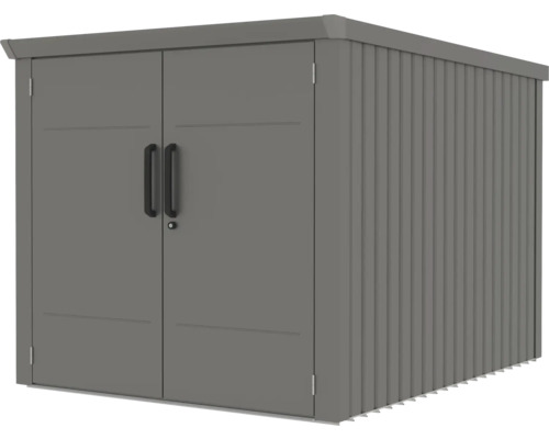 Metall Gerätehaus mit Doppeltür