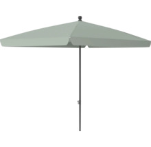 Quadratischer Gartenschirm mit Mittelstock