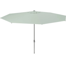 Gartenschirm mit rechteckigem Schirmdach und Mittelständer