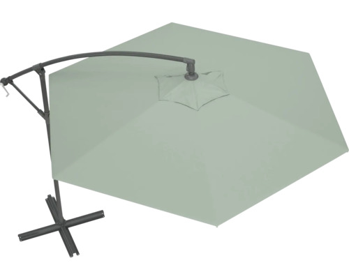 Freiarm-Sonnenschirm mit Fußkreuz