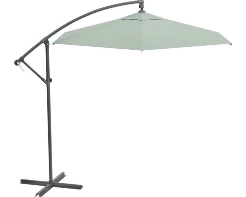 Freiarm-Sonnenschirm mit Kreuzfuß für den Garten