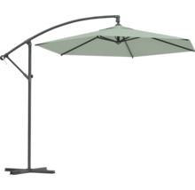 Freiarm-Sonnenschirm mit quadratischem Schirmdach