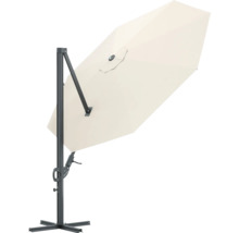 Freiarm-Sonnenschirm mit Standfuß für den Außenbereich