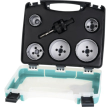 Lochsägen-Set mit Bohrer im Werkzeugkoffer