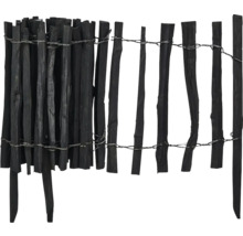 Holzzaun mit Draht für den Garten