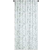 Gardine mit floralem Muster für Fensterdekoration