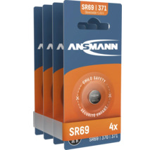 Ansmanm Knopfzellen SR69, 1,55 Volt, 4er-Pack