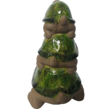 Dekorative Gartenfigur, gestapelte Schildkröten