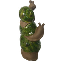 Dekorative Schneckenfigur für den Garten