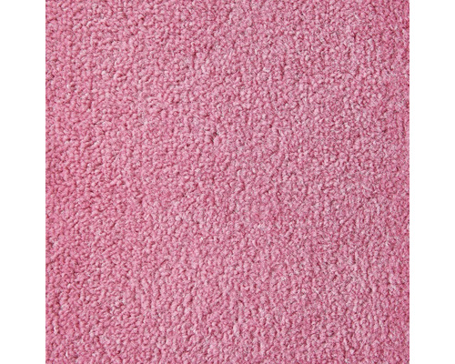 Teppichboden Velours Ines pink FB11 400 cm breit (Meterware) Nahaufnahme eines rosa Teppichs