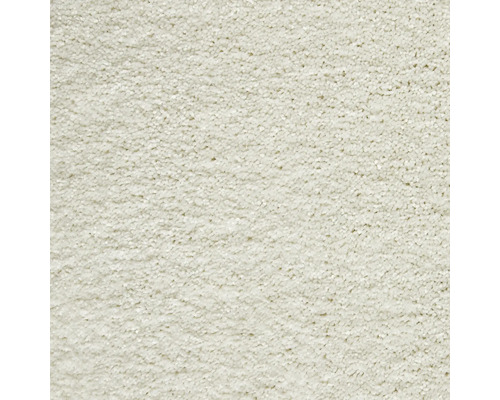 Teppichboden Shaggy Proteus Econyl® weiß FB03 400 cm breit (Meterware) Nahaufnahme eines Teppichs