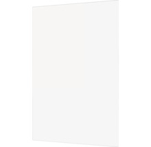 Weiße, rechteckige Acrylglasplatte
