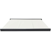 Ausgefahrene Gelenkarmmarkise für den Außenbereich