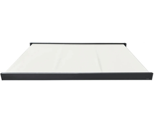 Ausgefahrene Gelenkarmmarkise für den Außenbereich