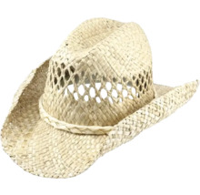 Strohhut im Cowboy Stil