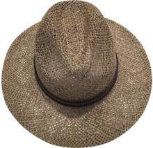 Strohhut mit Krempe