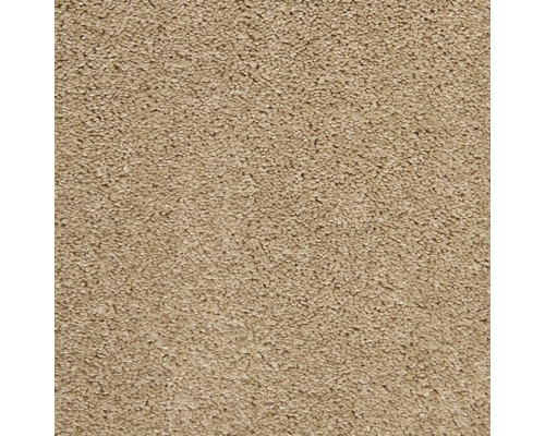 Teppichboden Shaggy Proteus Econyl® beige FB34 500 cm breit (Meterware) Nahaufnahme eines Teppichs