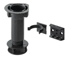 Möbelfuß mit Befestigungsmaterial