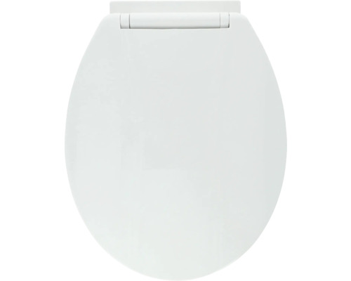 Toilettendeckel aus Kunststoff, geschlossen