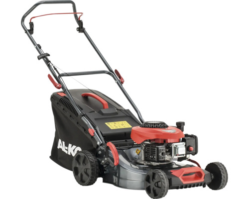 Benzinrasenmäher mit Fangkorb