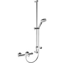 Brausegarnitur mit Handbrause und Thermostatmischer für Dusche